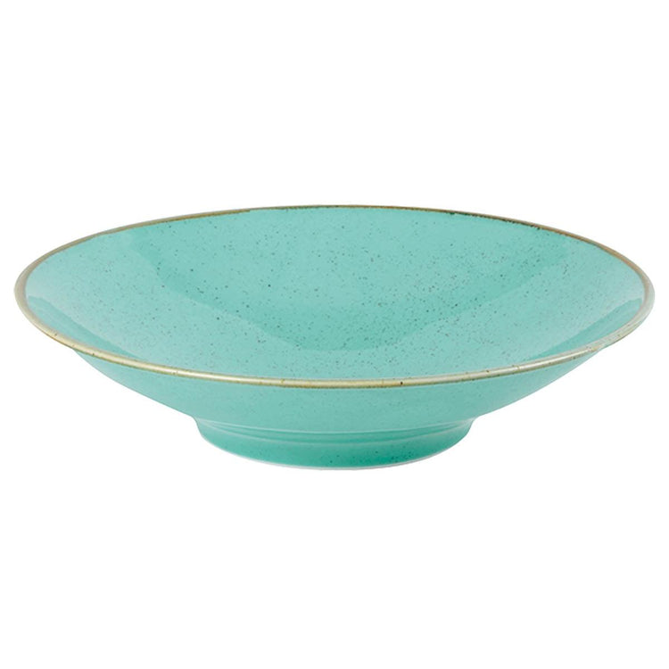 Porcelite Seasons Sea Spray Footed Bowl 26cm - coffeequestuk