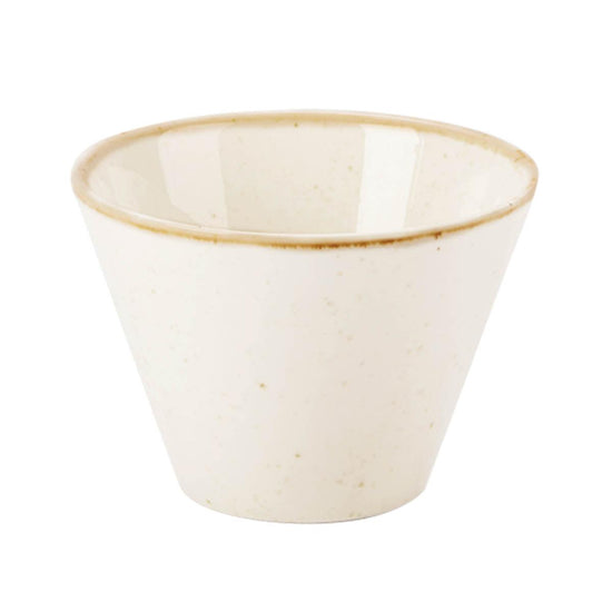 Porcelite Seasons Oatmeal Conic Bowl 5.5cm/2.25" 5cl/1.75"