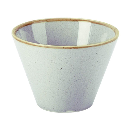 Porcelite Seasons Stone Conic Bowl 5.5cm/2.25" 5cl/1.75oz - coffeequestuk