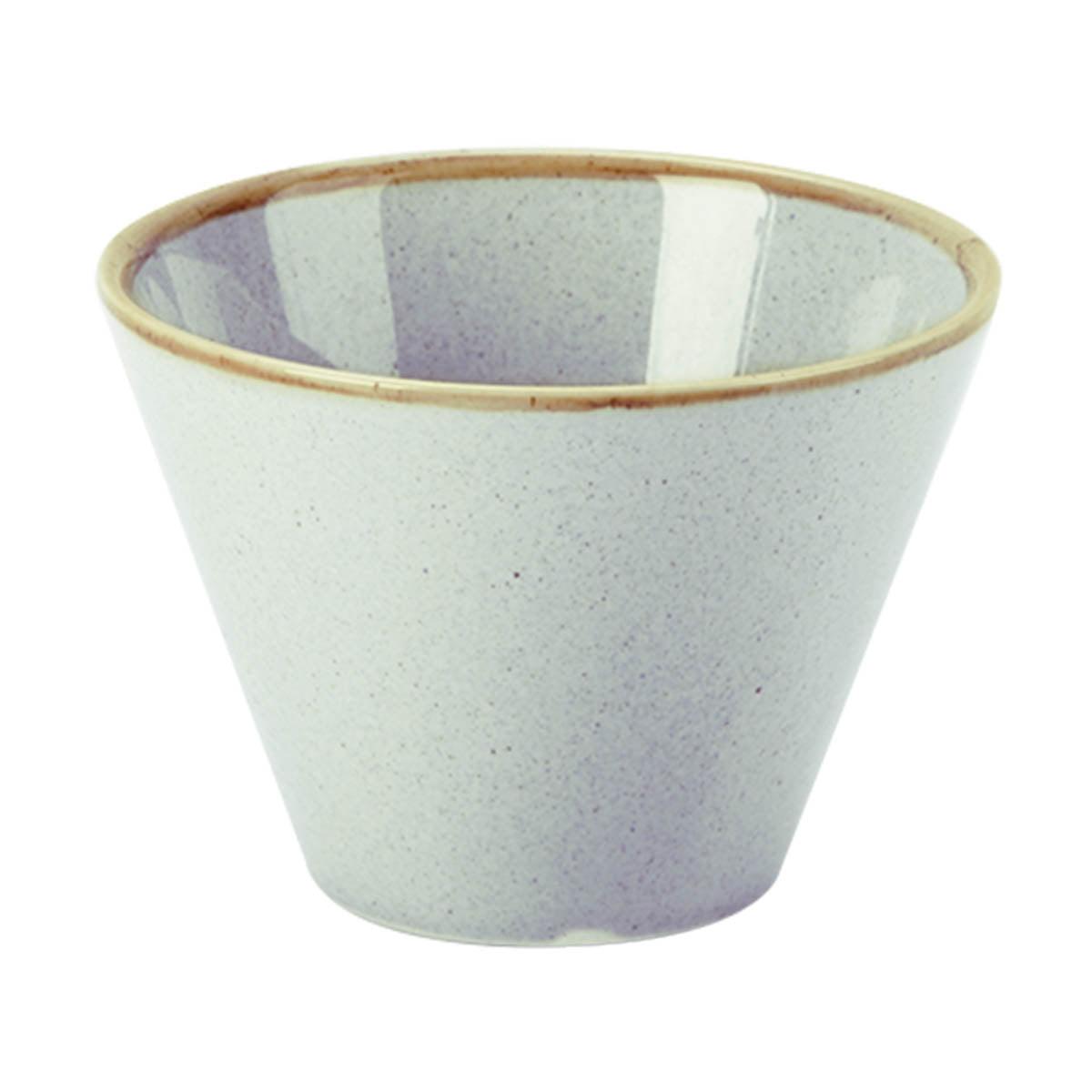 Porcelite Seasons Stone Conic Bowl 9cm/3.5" 20cl/7oz - coffeequestuk