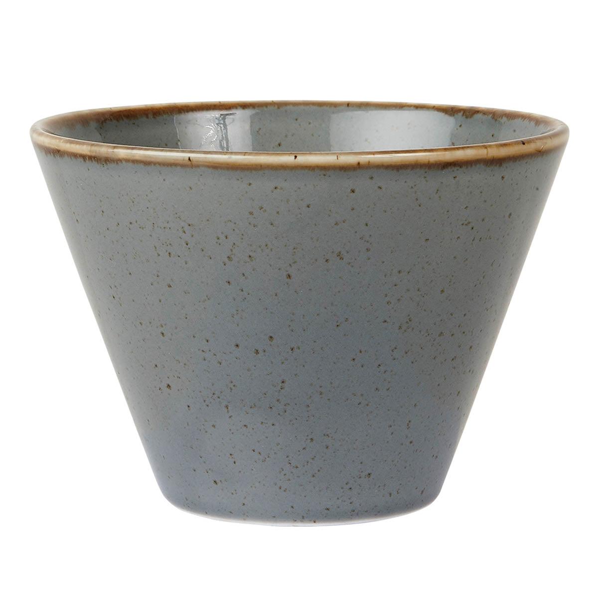 Porcelite Seasons Storm Conic Bowl 11.5cm 14oz - coffeequestuk