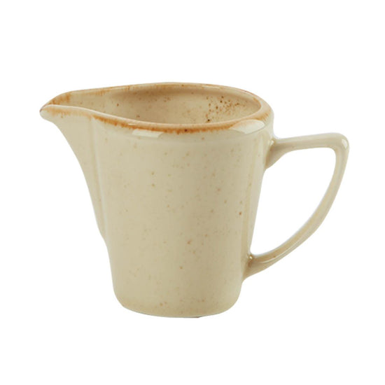 Porcelite Seasons Wheat Conic Jug 15cl/5oz - coffeequestuk