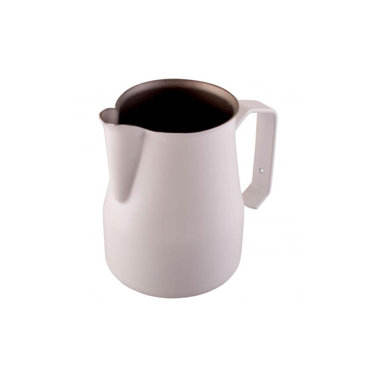 Motta 350 Ml Teflon Foaming Jug White