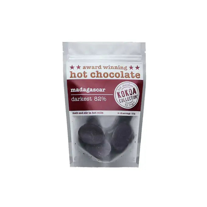 Kokoa Collection 82% Madagascar Hot Chocolate Tablets